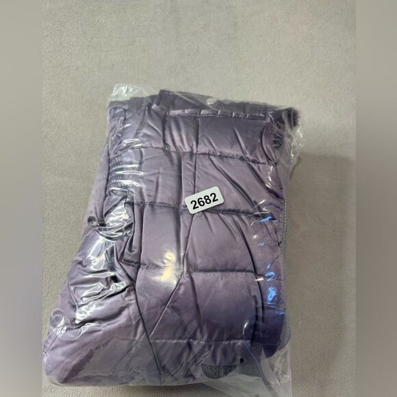 The North Face 550 Gotham 2.0 Down Puffer Jacket Girls Medium Purple Hoodie L - Picture 11 of 16